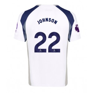 Tottenham Hotspur Brennan Johnson #22 Jalkapallovaatteet Kotipaita 2025-26 Lyhythihainen